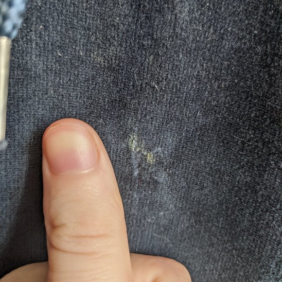 Velvet Teal Hoodie Sweatshirt LOGG H&M Men sz Sm - Picture 3 of 6